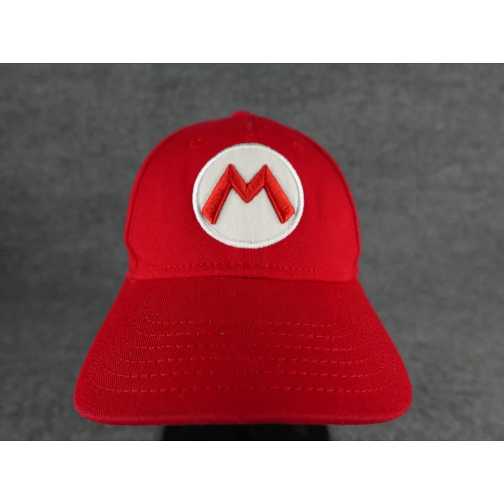 Super Mario Red Baseball Cap Youth OSFM 